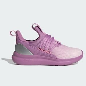 Adidas Youth Purple Slip-On Athletic Shoes